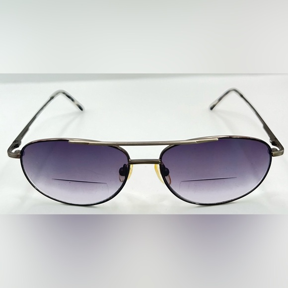 Design Optics DP14284 Gray Oval Sunglasses Frames Only - Picture 3 of 8